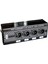 1 Adet 4 Kanallı 3 Pinli Xlr Ses ve Ağ Kablosu Genişletici, DMX512 Sinyal Genişletici, Erkek (Yurt Dışından) 3