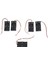 5 Adet 2 x 1.5V Aa Pil Tutucu Kılıf Kutusu Siyah W Kablo Uçları (Yurt Dışından) 2