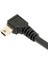 1.8m Mini USB B Tipi 5pin Erkek 90 Derece Sol Açılı 2.0 Veri Kablosu Siyah Renk (Yurt Dışından) 5