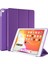 For iPad 10.2 2021 / 2020 / 2019 3-Folding Pu + Tpu Matte Soft Case (Purple) (Yurt Dışından) 1