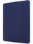 IPAD Pro Için Çok Katlanır Pu + Tpu Kılıf 12.9 2021 (Dark Blue) (Yurt Dışından) 2