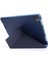 IPAD Pro Için Çok Katlanır Pu + Tpu Kılıf 12.9 2021 (Dark Blue) (Yurt Dışından) 3