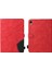 Ipad Mini 6 Için Çift Renkli Ekleme Deri Kasa (Kırmızı) (Yurt Dışından) 1