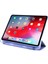 IPAD Pro Için 3 Katlı Pu + Tpu Kılıf 12.9 2021 (Purple) (Yurt Dışından) 4