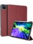 Pc + Pu Yatay Flip Deri Kılıf Ipad Pro 12.9 (2021) / (2020) (Red) (Yurt Dışından) 1