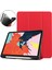 Ipad Air 2020 10.9 Deri Kasa Için (Kırmızı) (Yurt Dışından) 1