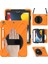 IPAD 10.2 2021 / 2020/2019 Için Silikon + Pc Kılıfı (Orange) (Yurt Dışından) 1
