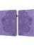 Ipad Mini (2019) / Mini 4 / Mini 3 / Mini 2 / Mini Için Deri Kılıf (Purple) (Yurt Dışından) 1