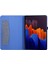 Fabric Leather Tablet Case For Samsung Galaxy Tab S8 Ultra (Mavi) (Yurt Dışından) 4