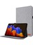 Fabric Leather Tablet Case For Samsung Galaxy Tab S8 Ultra (Gri) (Yurt Dışından) 1