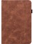Samsung Galaxy Tab S8 Için Dant Çiçek Pu Kılıfı (Brown) (Yurt Dışından) 2
