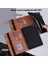 Samsung Galaxy Tab S8 Için Dant Çiçek Pu Kılıfı (Brown) (Yurt Dışından) 3
