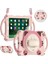 Ipad Mini 5/4/3/2/1 Için Sevimli Kedi King Eva Kılıfı (Pink) (Yurt Dışından) 1
