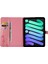 Ipad Mini 6 Için Baskı Kadın Kedi Desen Pu Kılıfı (Pembe) (Yurt Dışından) 4