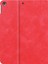 IPAD 10.2 2021/2020/2019 Için Dana Dokusu Tpu Kılıfı (Red) (Yurt Dışından) 2