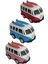 Vw T2 Sörf Model Araç Pembe-Kırmız-Mavi 1