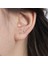 Zirkon Taşlı Çelik Tragus Küpe NUR-KE03260 1