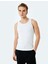 Bisiklet Yaka Slim Fit Kolsuz Basic Atlet 3