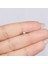 Zirkon Taş Yıldız Çelik Tragus NUR-KE03351 1