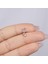 Çok Taşlı Çelik Tragus NUR-KE03337 2