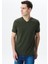 Erkek Regular Fit Basic Süprem V Yaka Tişört Y29364453102 3