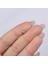 Yuvarlak Taşlı Çelik Tragus Küpe NUR-KE03272 2