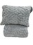 Comfort Set Yorgan Seti Seti Çift Kişilik Lıssome Gri 2