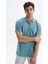 Erkek Regular Fit Basic % 100 Pamuk Pike Fermuarlı Polo Yaka Tişört Y29374354202 3