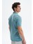 Erkek Regular Fit Basic % 100 Pamuk Pike Fermuarlı Polo Yaka Tişört Y29374354202 5