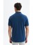Erkek Regular Fit Basic % 100 Pamuk Pike Fermuarlı Polo Yaka Tişört Y29374354202 5