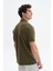 Erkek Regular Fit Basic % 100 Pamuk Pike Fermuarlı Polo Yaka Tişört Y29374354202 4