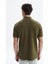 Erkek Regular Fit Basic % 100 Pamuk Pike Fermuarlı Polo Yaka Tişört Y29374354202 5