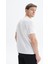 Erkek Regular Fit Basic Süprem Bisiklet Yaka Tişört Y29344472602 4