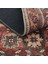 Private Bordo Yolluk Koridor Halısı Etnik Desen Otantik Şönil Halı Yıkanabilir Eskitme Vintage Halı 8
