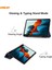Enkay Pu + Tpu Smart Case For Samsung Tab S7 T870 / T875 (Dark Blue) (Yurt Dışından) 4