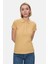 SHAVER Pembe Polo Yaka Nakışlı Kadın Tshirt 1