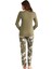 Kadın Yeşil Pijama Takım 9724 1