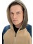 Erkek Basic Regular Fit Kapüşonlu Kanguru Cepli Tüy Bırakmayan Softech Polar Tam Fermuarlı Sweatshirt K26324674301 2
