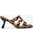 Kadın Vegan Leopar Topuklu Terlik 1063 23420 Bn Trlk Y25 Leopar 1