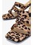 Kadın Vegan Leopar Topuklu Terlik 1063 23420 Bn Trlk Y25 Leopar 3