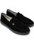 Erkek Siyah Süet Loafer Ayakkabı 1100 B349-18 Erk Ayk Y25 Sıyah Suet 2