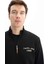 Erkek Büyük Beden Yarım Fermuar Basic Dik Yaka Sweatshirt K26544801201 2