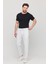 Erkek Slim Fit Beli Lastikli Ipli Likralı Çelik Örme Jogger Pantolon 3