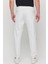 Erkek Slim Fit Beli Lastikli Ipli Likralı Çelik Örme Jogger Pantolon 4
