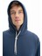 Erkek Relax Fit Kapüşonlu Cepsiz Sweatshirt K26254625201 2