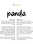 Panda Puf 3