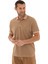 Erkek % 100 Pamuk Regular Fit Parça Boyama Polo Yaka T-Shirt Y25374376001 5