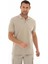 Erkek % 100 Pamuk Regular Fit Parça Boyama Polo Yaka T-Shirt Y25374376001 4