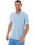 Erkek % 100 Pamuk Regular Fit Parça Boyama Polo Yaka T-Shirt Y25374376001 4