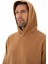 Erkek Oversize 2 İplik Kanguru Cepli Kapşonlu Sweatshirt Y25254376601 2